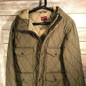 J Crew Heavy Pleated Jacket